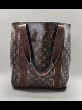 Louis Vuitton Cabas Beaubourg Tote Brown Canvas